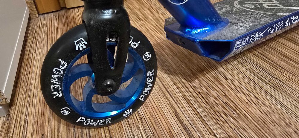 Hulajnoga PB Stunt 120MM Urban Power niebieska