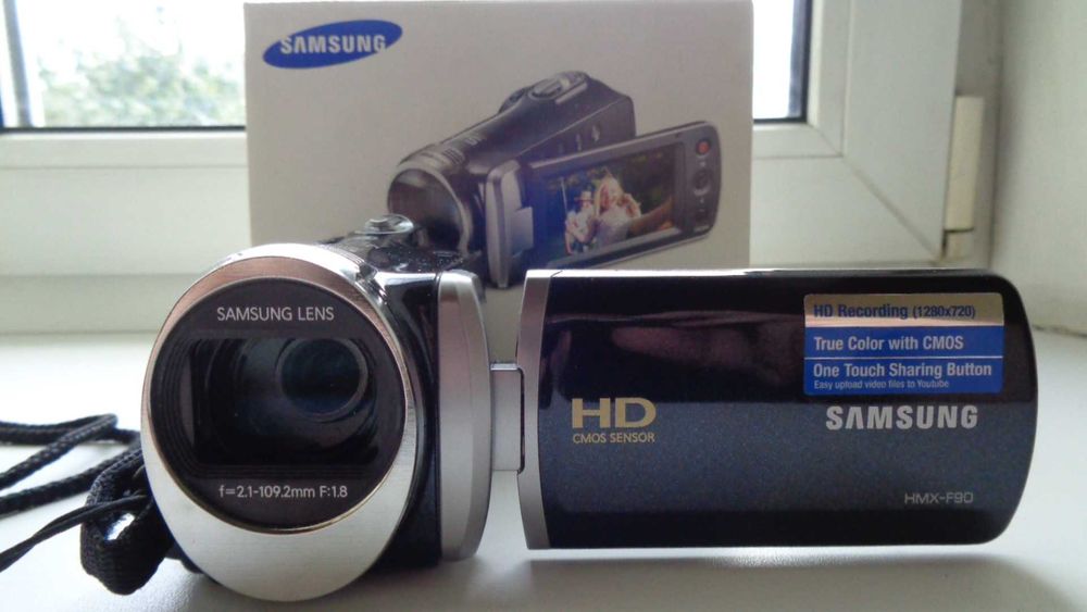Цифрова Відеокамера Samsung HMX-F90BP Black H0BA