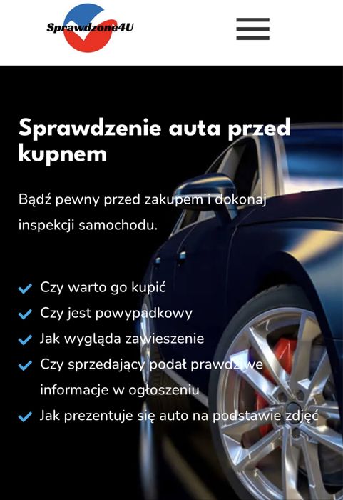 Sprawdzenie auta przed zakupem. Pomoc w zakupie auta