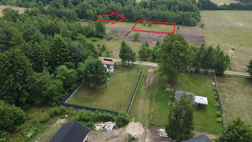 Działka letniskowa MPZP blisko lasu 48 km od Warszawy - Widok 2