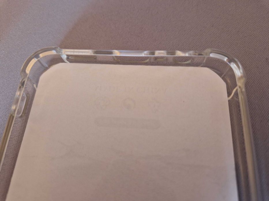 Capa Silicone Transparente Oppo A17 (com cantos reforçados)