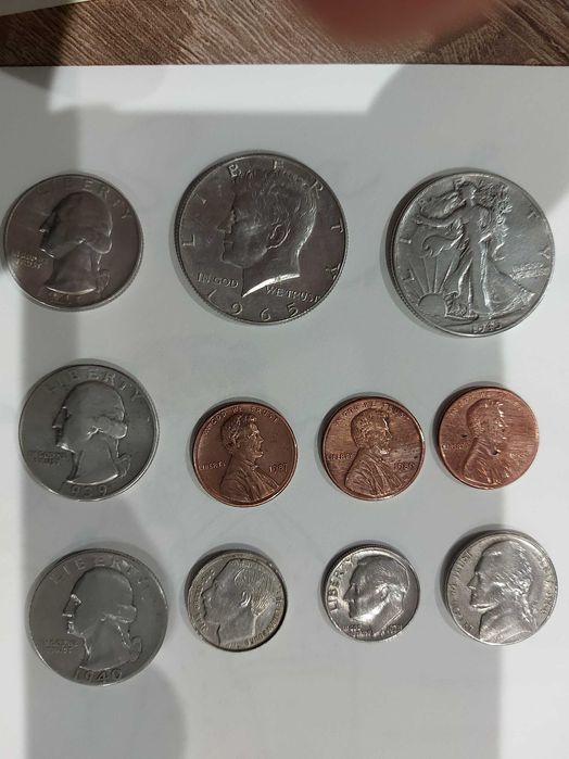 Varias Moedas colecção