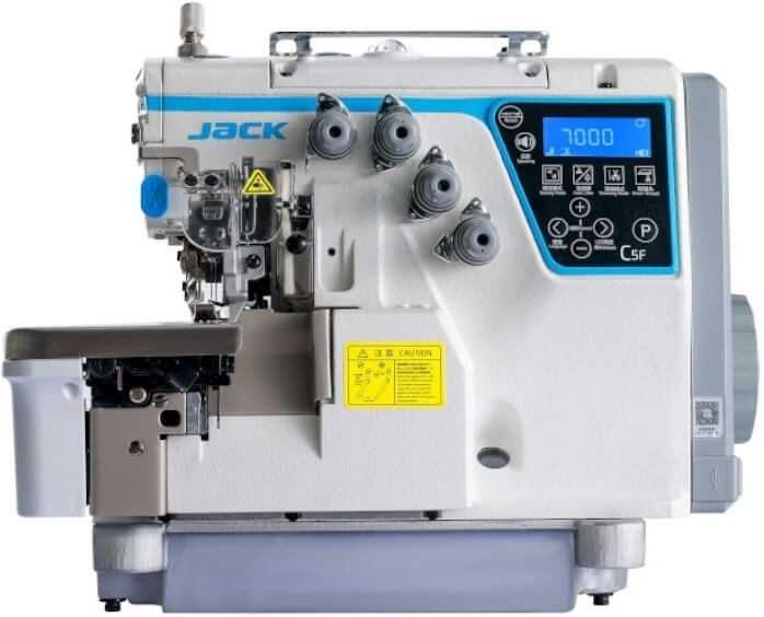 Owerlok JACK C5F-4 4-nitkowy automat - nieużywany, 2022