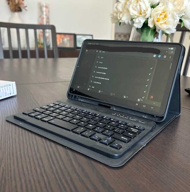 Capa, rato e teclado para tablet Galaxy Tab A9