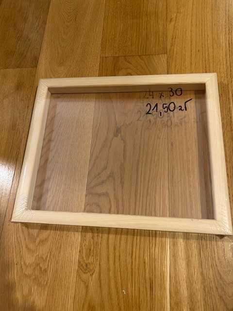 Nowe drewniane ramki do obrazków