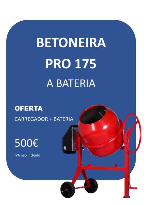 VENDEMOS BETONEIRAS NOVAS