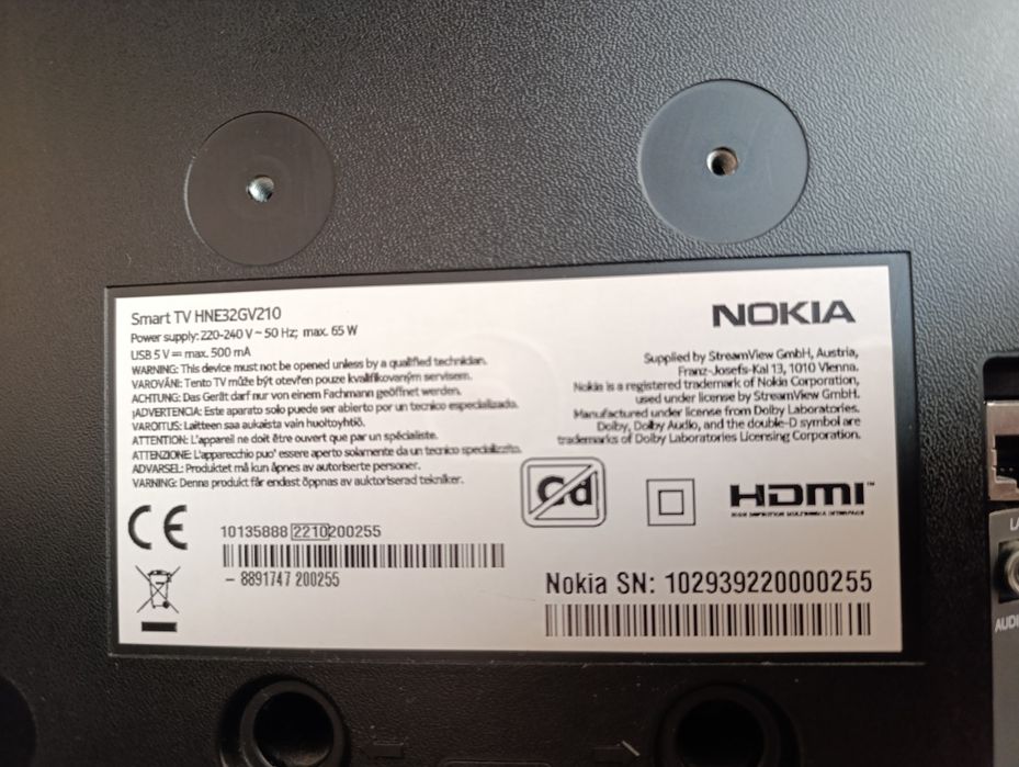 Продам телевизор Nokia 32