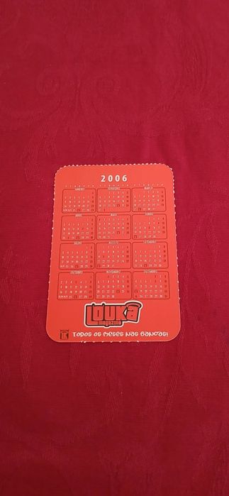 Calendário de bolso Cristiano Ronaldo