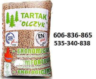 Pellet Tartak OLCZYK Transport Gratis !!  Dostępny od ręki !!