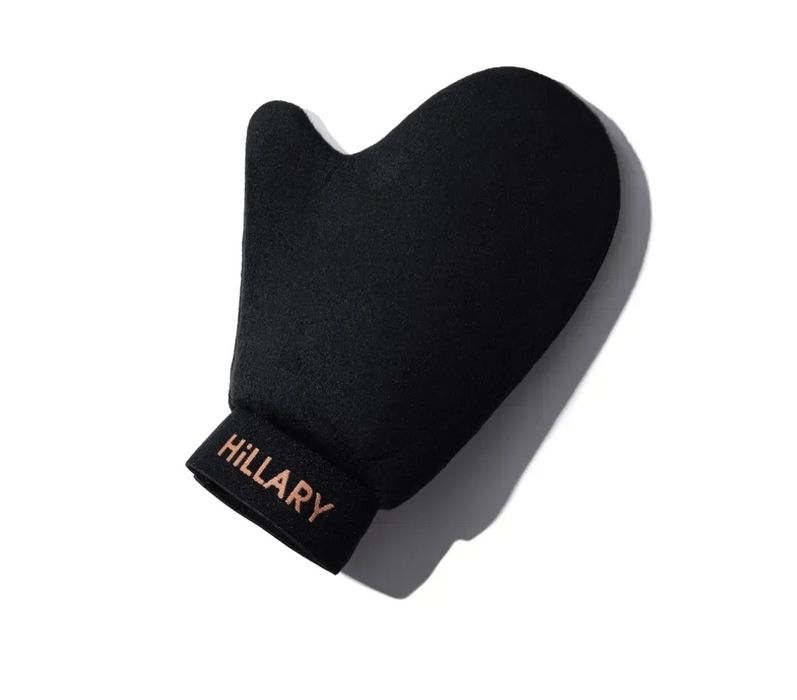 Мус спрей автозасмага для тіла з рукавичкою аплікатором Hillary