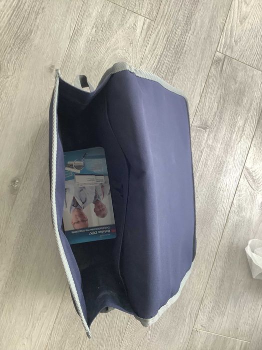 Torba do laptopa granatowa 40 x 31 x 7 nowa