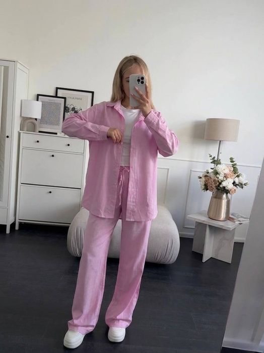 Костюм жіночий льон