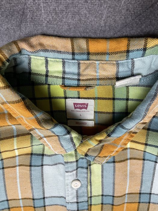 Чоловіча сорочка оригінал LEVIS Jackson Worker Shirt Relaxed Fit | L