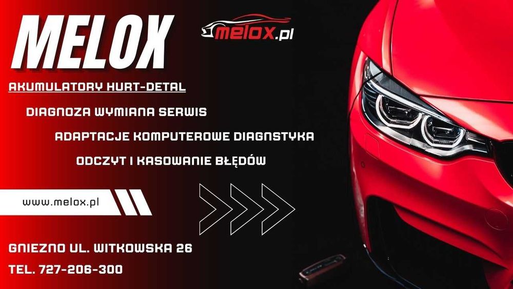 Akumulator Centra Plus 44ah 420a Melox  Gniezno Montaż