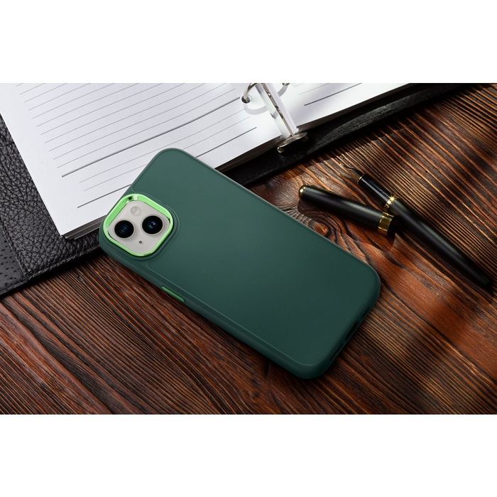 Futerał Frame Do Iphone 16 Zielony