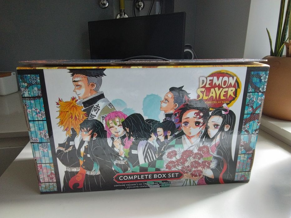 URGENTE Box coleção completa demon slayer eng
