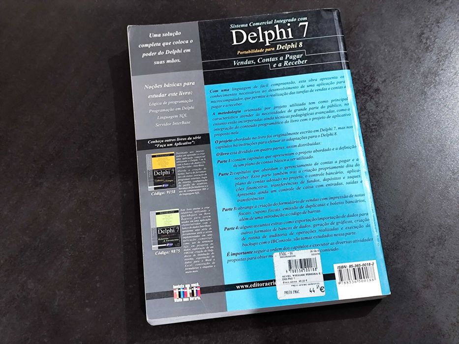 SCI Delphi 7 Vendas, Contas a Pagar e a Receber