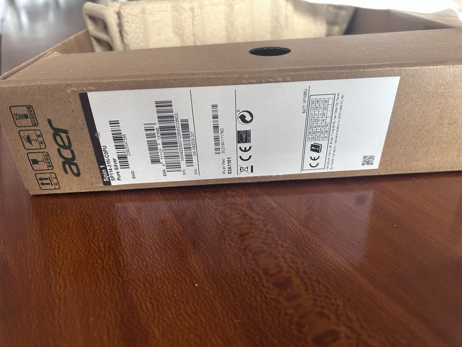 Acer spin 1, portátil hibrico com ecra tatil