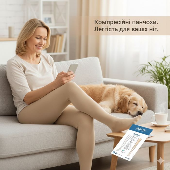 Компресійні панчохи Mediven / VenoTrain (Medi, Bauerfeind) — Німеччина