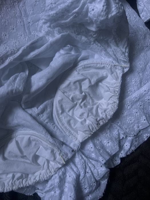 Білий літній костюм М