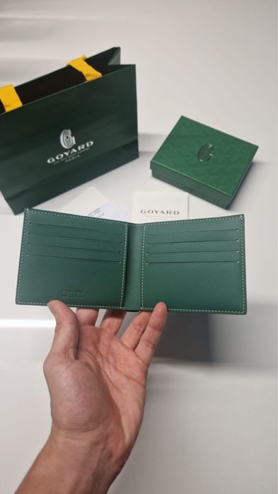 Carteira Goyard Victoire Verde