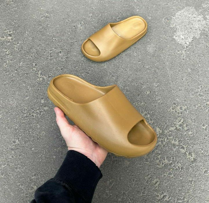 Мужские шлепки Adidas Yeezy Slide, чоловічі тапочки, мужская обувь: 649 ...