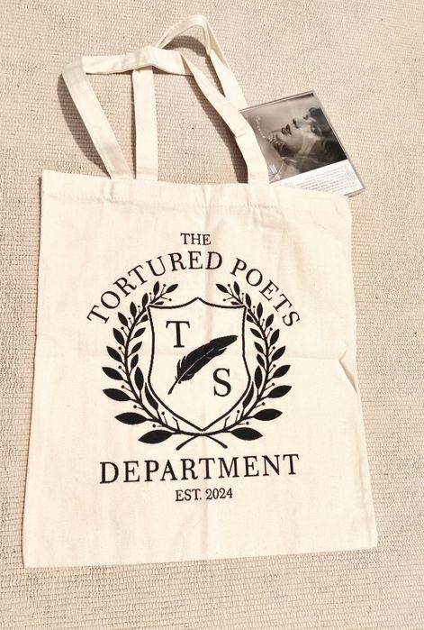 Torba tote bag Taylor Swift ttpd tortured poets department