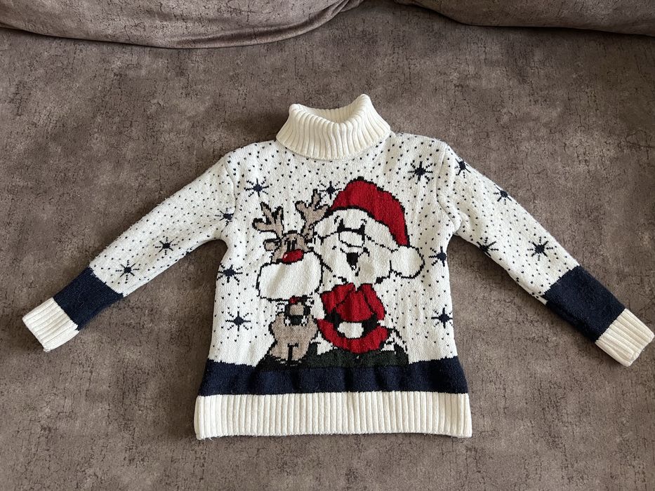 Новорічний светр для хлопчика 3,4 років