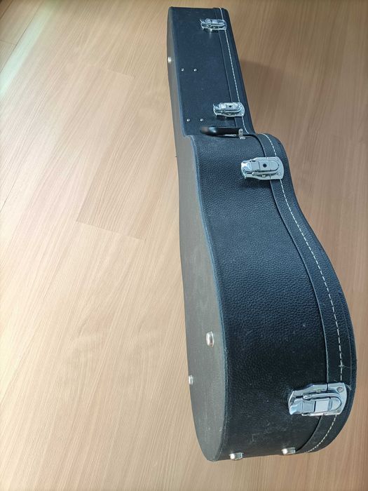 Guitarra Eletro acústica Harley Benton Custom Line CLG-48CE e Estojo