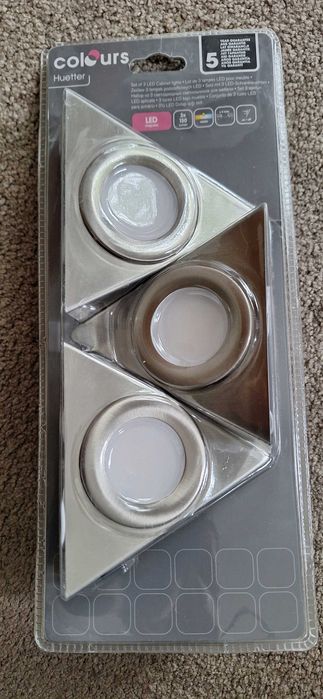 3szt Lampy podwieszane Led Huetter Colours
