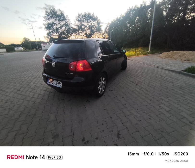 Golf V 2005 rok 2.0 TDI 6 Biegów 2 właściciel!