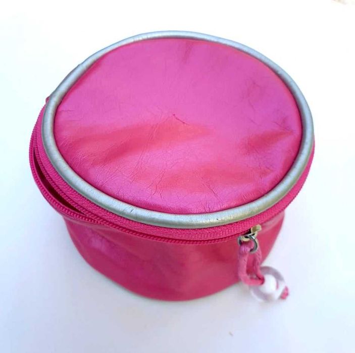 Saszetka okrągła zapinana na ekspres, idealna do obiektywu foto ...