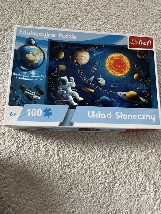 Mało używane puzzle trefl 100 elementów dla dzieci
