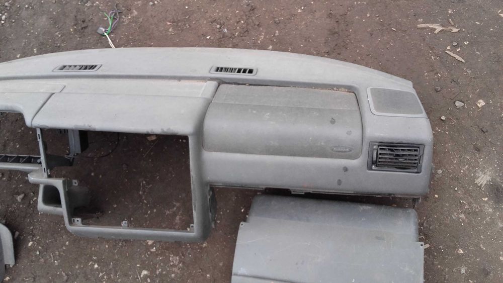 Pulpit Vw t4 transporter z szufladą miękki 2003r deska konsola