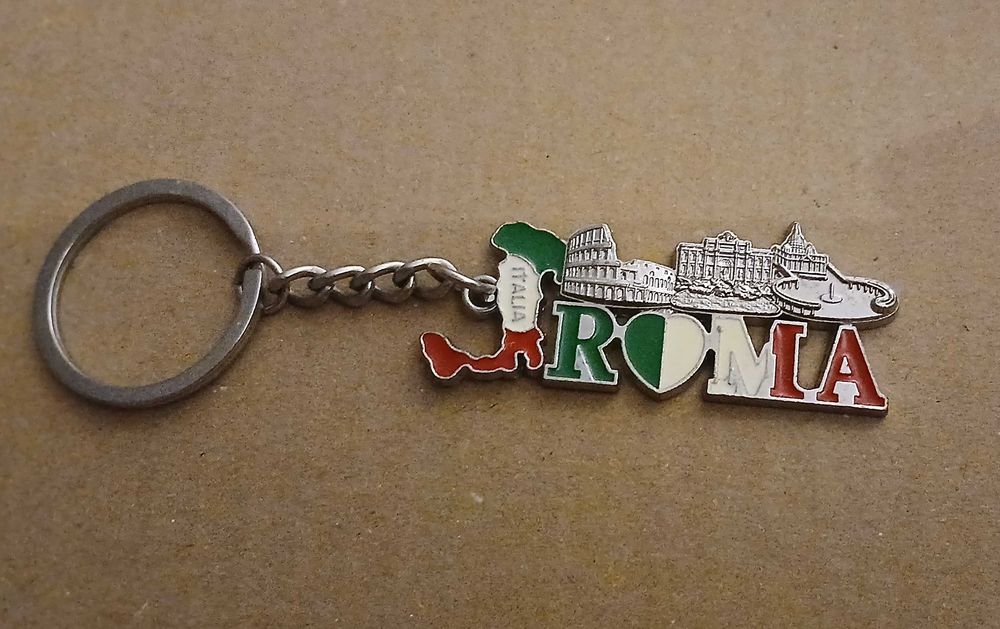 Brelok z napisem Roma