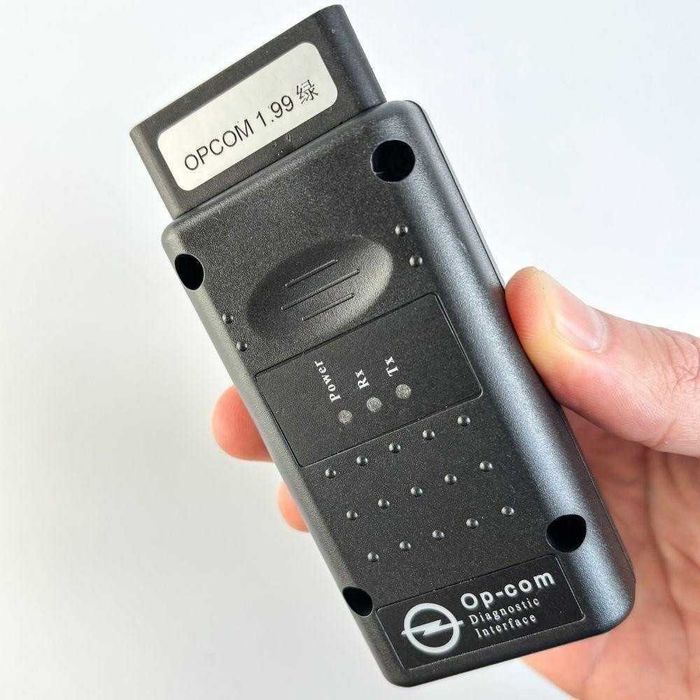 Диагностический авто сканер OPEL OP COM v1.99 obd2 для опеля с прогой
