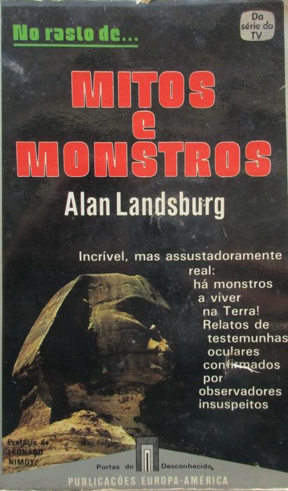 Alan Landsburg - - - Mitos e Monstros - - - - - Livro