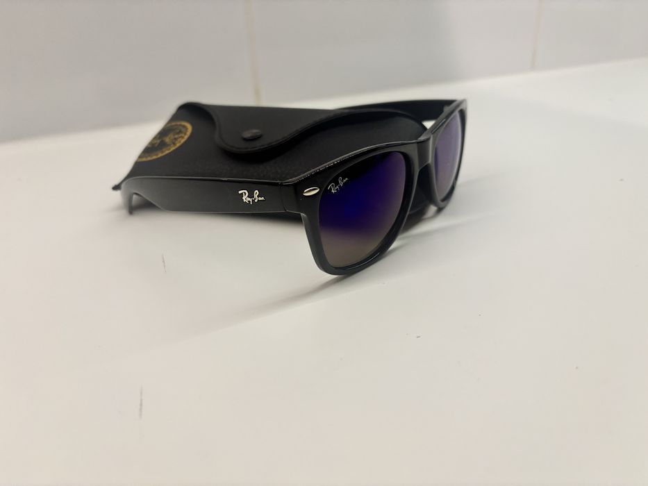 Okulary przeciwsłoneczne new 100%  rb UV plus skórzane etui