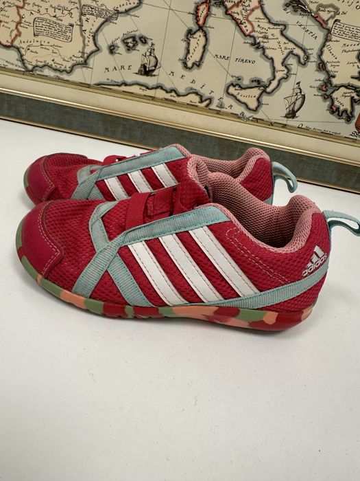 Adidasy, rozm. 27, dla dziewczynki , róż-mięta