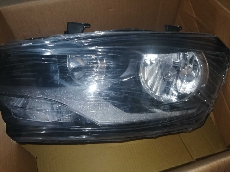 Farol ótica esquerdo vw polo