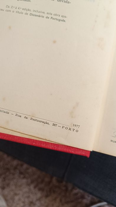 Dicionário de língua portuguesa 5° Edição
