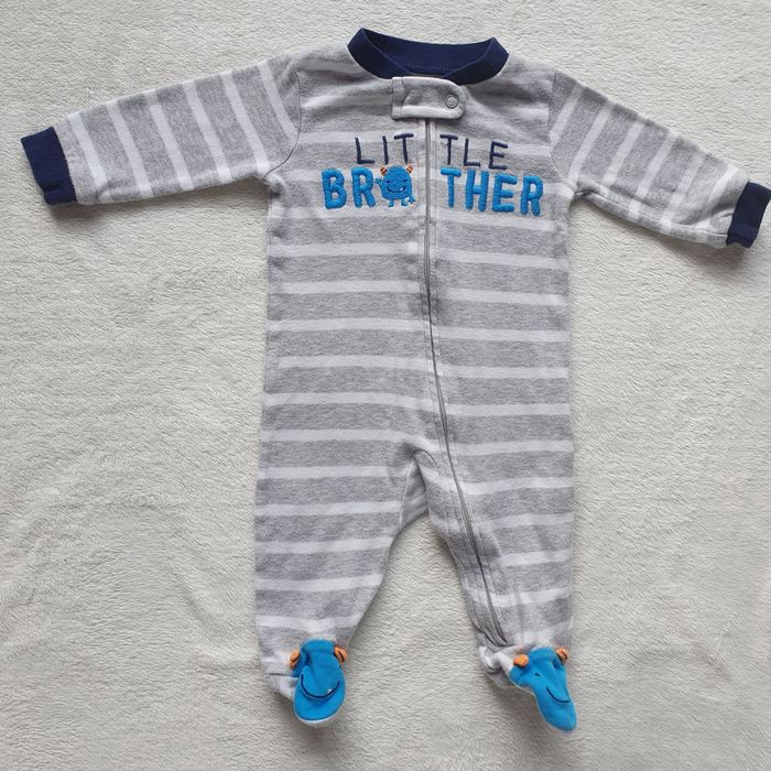 pajac pajacyk 3M carter's na suwak zamek piżamka