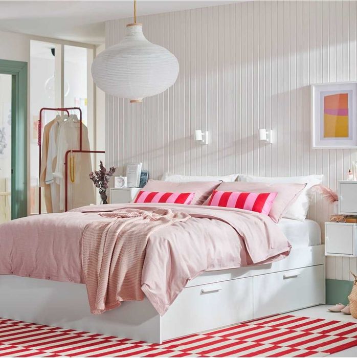 Cama+ripas 160x200 cm - Como nova