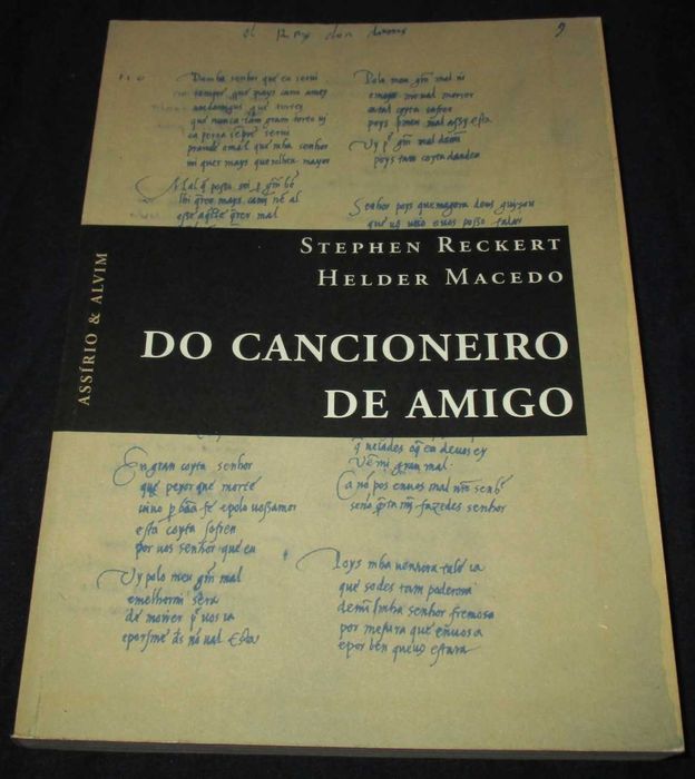 Livro Do Cancioneiro de Amigo Helder Macedo