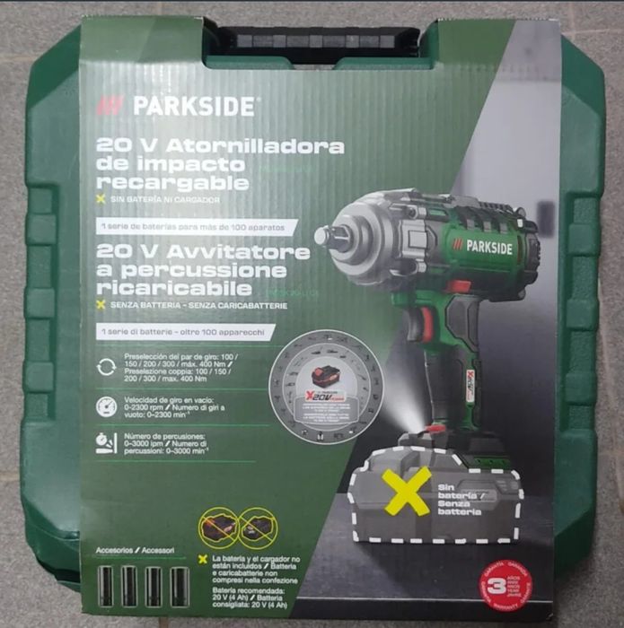 Ferramentas Parkside (novas)