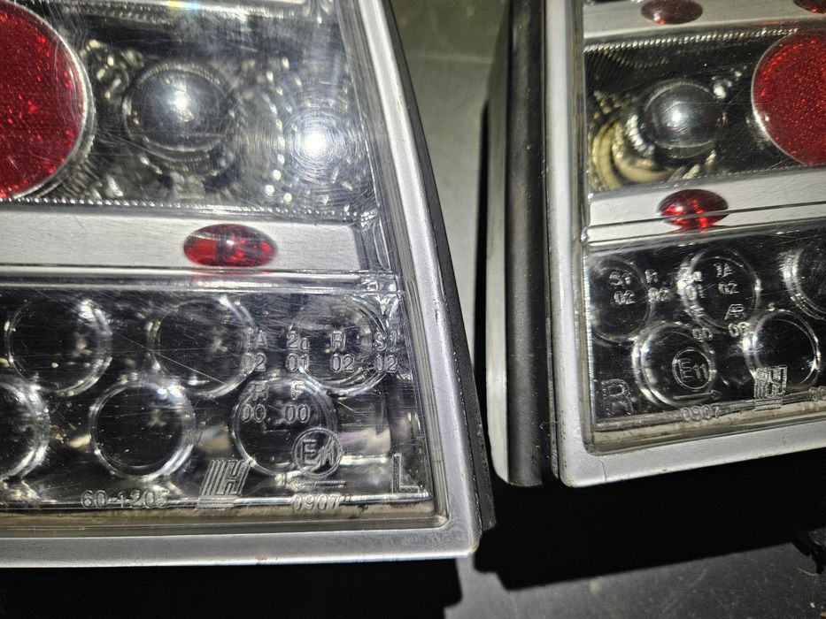 Lampy tylne Led Ledowe VW Golf 3 MK3 Hathback Coupe HB 3d 5d Hella Bla