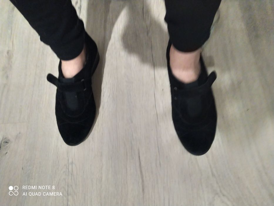 Замшеві туфлі -кросівки footglove 40