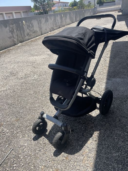 conjunto carrinho bebé + ovo quinny