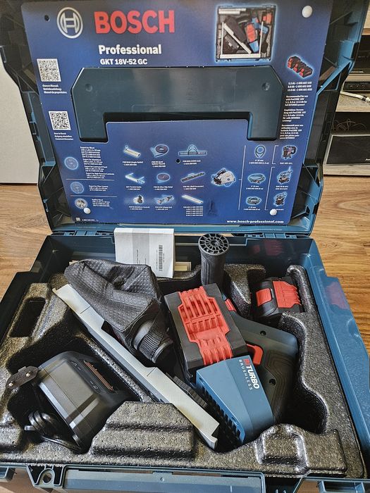 Pilarka wgłębna  bosch GKT 18V-52 GC