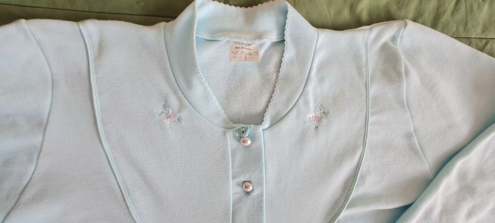 Camisa de noite cardada Nova